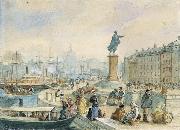 Skeppsbron vid Gustav IIIs staty